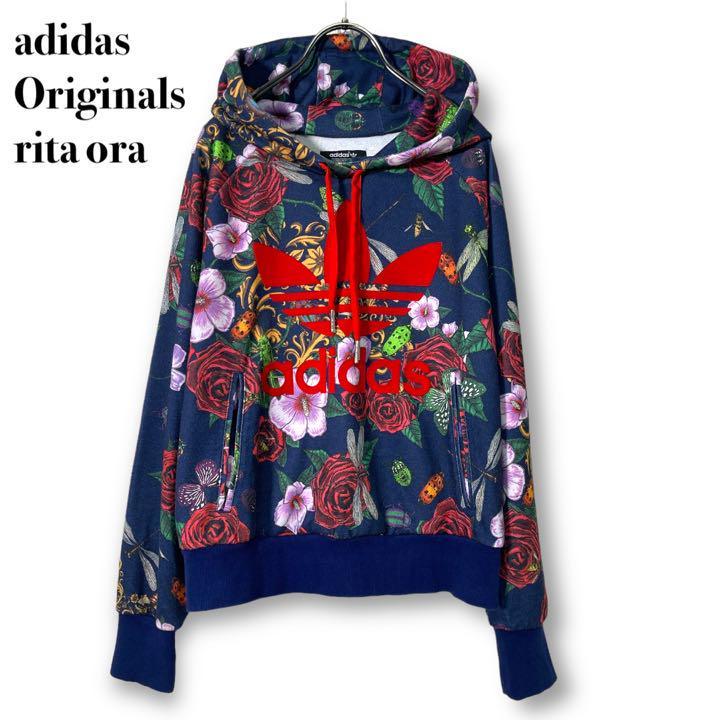 adidas × RITAORA】シースルーパーカー Mサイズ 激レア商品 配送員設置