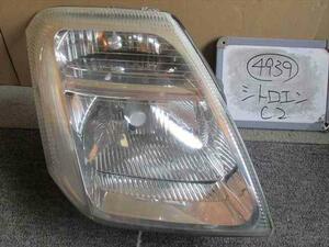 4939 A6NFU Citroen C2 right headlight 