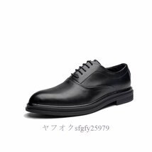 R463新品メンズシークレットシューズ ビジネスシューズ 靴 上品質 紳士靴 5cmUP 背が高くなる 走れる 歩きやすい24～27cm_画像8
