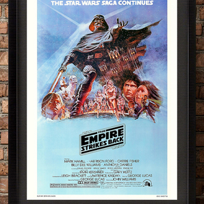 US版ポスター『スター・ウォーズ エピソード5/帝国の逆襲』（Star Wars: Episode V The Empire Strikes Back）スタイルBの画像2