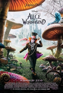 ポスター「アリス・イン・ワンダーランド」（Alice in Wonderland）スタイルA★ジョニー・デップ/ティム・バートン