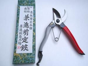  made in Japan * high class gardening cutlery *.. pruning .* tongs 200mm* left for equipped * new goods 