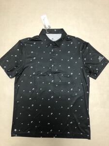 送料無料◆新品◆adidas GOLF ゴルフボール柄 半袖シャツ◆(XL)◆DM864 (HM7395)◆アディダス ゴルフ