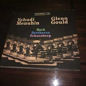 《11/29出品》グレン・グールド＆メニューイン「バッハ、ベートーヴェン、シェーンベルク」デジパック