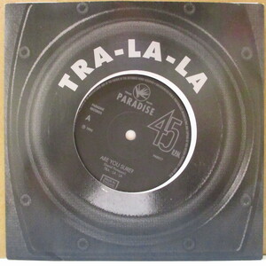 TRA-LA-LA-Are Ypu Sure? (UK Orig.7/Die-Cut PS)