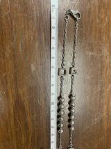 ★1円スタート★ DOLCE&GABBANA ドルチェ&ガッバーナ チェーン ネックレス アクセサリー メンズ レディース_画像6