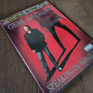 ★GENE SIMMONS「SPEAKING IN TONGUES」輸入盤DVD　KISS ジーン・シモンズ　ドキュメンタリー　再生確認済み