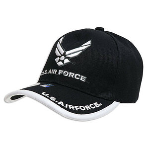 キャップ MILITARY LICENSE AIR FORCE （AC-CP-VM030-01 ）ソリッド ブラックの画像3