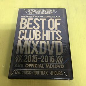 新品未開封 DVD BEST OF CLUB HITS MIXDVD 2015-2016 2DISC 100TRAX 4HOURS