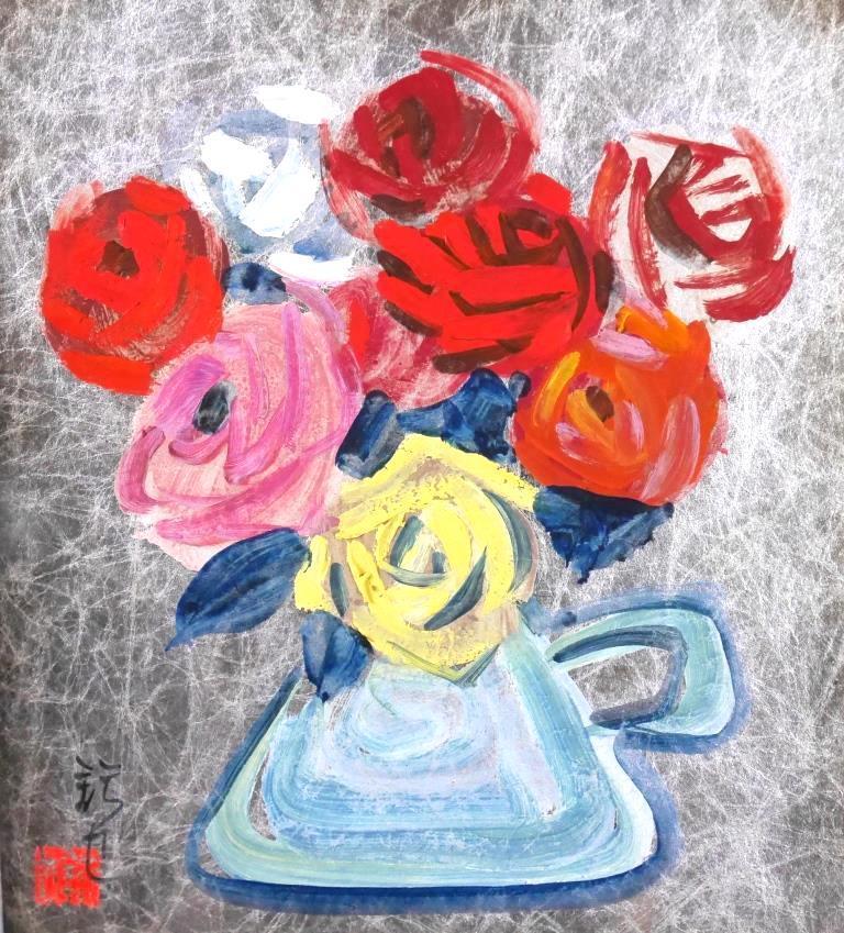 2025年最新】Yahoo!オークション -絵画 油彩 薔薇(自然、風景画 2025年最新】Yahoo!オークション -絵画 油彩 薔薇(自然、風景画