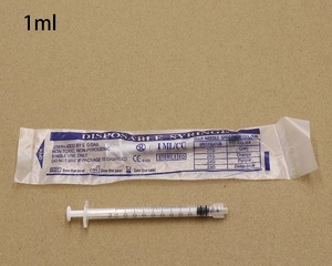  lure lock syringe 1ml 4 pcs set fi- DIN g syringe individual packing .. ending 