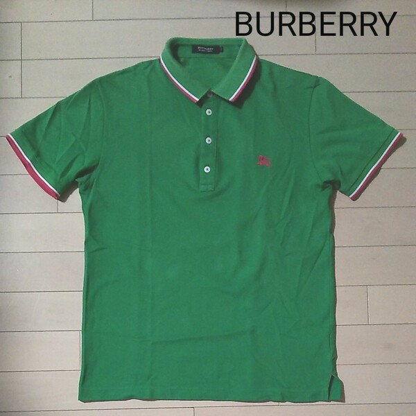 【値下げ】BURBERRY LONDON バーバリーロンドン ポロシャツ 半袖 M