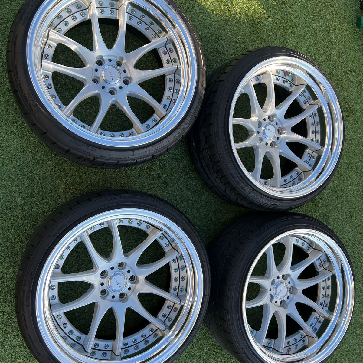 割引購入 タイヤホイールセット 19インチアルミ タイヤセット 8J9J