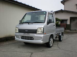  2008Subaru　 TT2 Sambar Truck 　4WD 　Air conditioner　Power steering　de-registration渡 