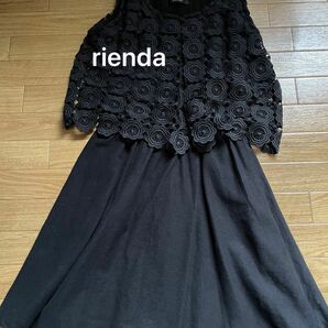 rienda　レディース　服　ワンピース 黒