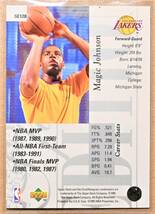 Magic Johnson (マジックジョンソン) 1995 Special EDITION トレーディングカード 【NBA ロサンゼルス・レイカーズ Los Angeles Lakers】_画像2