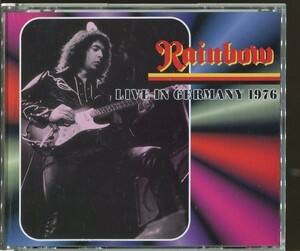 #4184 used CD rainbow color .. live * in *ja-ma knee 1976 Rainbow 2 sheets set 