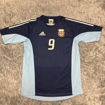 アディダス　サッカー　アルゼンチン代表　2002 プラクティス　ガブリエル・バティストゥータ　日韓ワールドカップ_画像1