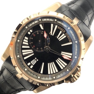ロジェ・デュブイ ROGER DUBUIS エクスカリバー45 DBEX0544 ブラック 腕時計 中古 メンズ