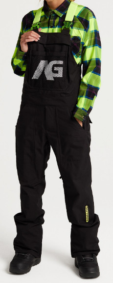 パステルオリーブ BURTONバートンANALOGアナログビブパンツGORE-TEX