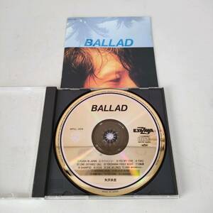 A01-3 CD 矢沢永吉 / BALLAD ゴールドディスク