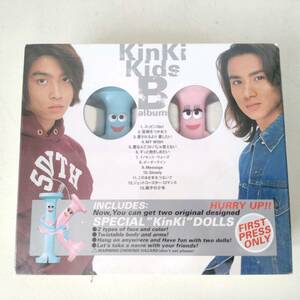 A01-0 CD KinKi Kids / B album 未開封 初回限定 フィギュア