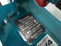 ●【美品】makita マキタ MUC254D 充電式チェンソー 250mm 18V 切断機 電動工具 木工用【20338394】_画像3