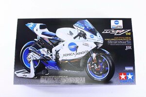 *[ not yet constructed ]TAMIYA Tamiya KONICA MINOLTA Honda RC211V'06 1/12 motorcycle series NO.107 Konica Minolta Honda plastic model [10794889]