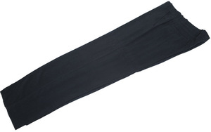 [GP531]joru geo Armani чёрный этикетка [ стандартный. темно-синий!] искусственный шелк брюки (56)S/S новый товар 