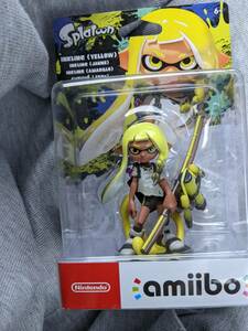 amiibo インクリング　イエロー　スプラトゥーンシリーズ　純正品　アミーボ　黄色　ガール　Switch　任天堂　即決