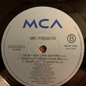 ★Larry Heard ★ Mr Fingers / On My Way ★Frankie Foncett mix 収録！★ UK Chicago 90 Deep Houseの画像5