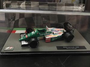 ベネトンB186 ゲルハルト　ベルガー　1986年　1/43 - Deagostini F1マシンコレクション　デアゴスティーニ