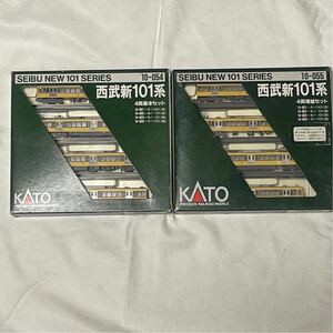 [ Junk ]KATO Kato 10-054 10-055 Seibu new 101 series basic set increase . set 