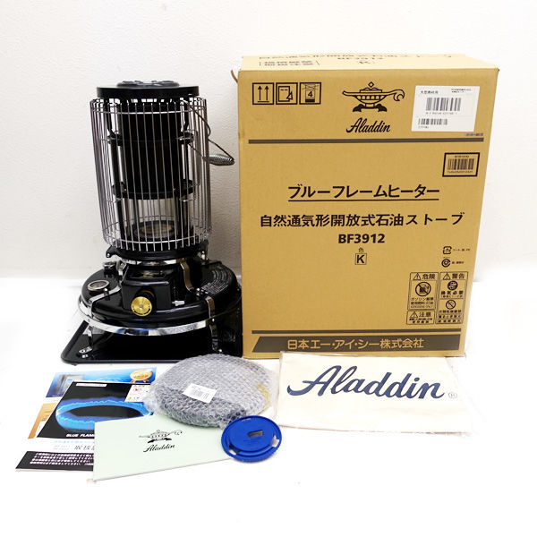 ALADDIN BF3906(N) アラジン　ストーブ　黒 ストーブ 冷暖房/空調 家電・スマホ・カメラ 最適な価格