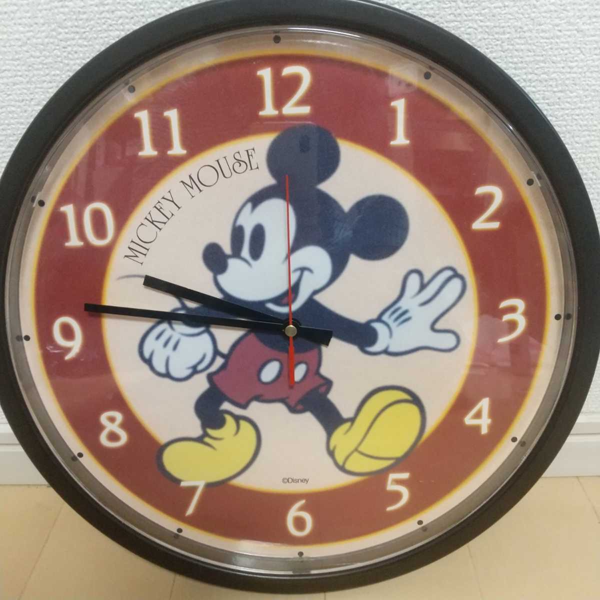 16030円直販格安 期間限定価格販売 レア Disney ミッキー からくり時計
