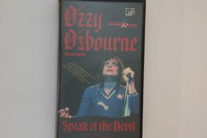 VHS Ozzy Osbourne Band Speak Of The Devil VPVR67669 VAP /00300