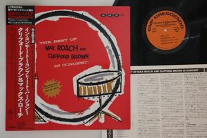 LP Max Roach, Clifford Brown Best Of Max Roach And Clifford Brown In Concert! KIJJ2021 GNP CRESCENDO /00260