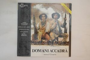 伊LP Nicola Piovani Domani Accadra / Strana La Vita IM016 INTERMEZZO /00260