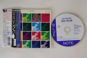 CD Cecil Taylor Unit Structures TOCJ9235 紙ジャケ /00110