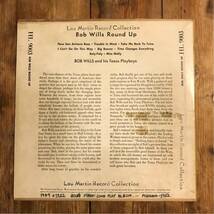 BOB WILLS AND HIS TEXAS PLAYBOYS US Orig 10inch bob wills round up_画像2