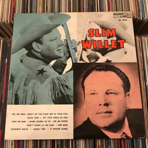 SLIM WILLET US Orig LP AUDIO LAB AL-1542 Hillbilly ロカビリー