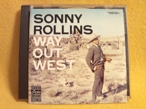 ソニー・ロリンズ Way Out West ウェイ・アウト・ウエスト CD テナー サックス レイ・ブラウン シェリー・マン Sonny Rollins OJCCD-337-2