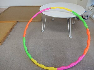 6821* pastel hula hoop * for infant hula hoop * intellectual training toy *.. toy * motion playground equipment * balance feeling * rhythm feeling etc. ....0