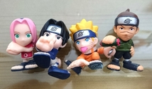 NARUTO フィギュア ナルトパラダイス ４種セット ナルト サクラ サスケ イルカ_画像3