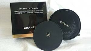 * new goods Chanel Christmas coffret re Mini du Chanel special limitation mirror pouch only box attaching 