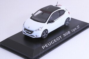 ノレブ 1/43 プジョー 208 Ligne S ホワイト PEUGEOT