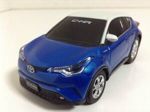 トヨタ C-HR 1.8 ハイブリッドG 前期型 2017年式~ ホワイト×ブルー チョロQタイプ プルバックカー ミニカー 非売品 カラーサンプル 色見本