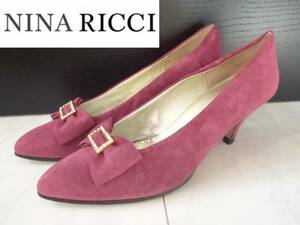  Nina Ricci (NINA RICCI) ho rudo- series original leather suede pumps 24