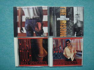 BRUCE SPRINGSTEEN / BORN IN THE U.S.A. & THE RISING ＆ HUMAN TOUCH & LOCKY TOWN　４枚セット　ブルース スプリングスティーン