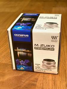 中古　美品　オリンパス Mズイコーデジタル M.ZUIKO DIGITAL 17mm F1.8　元箱　付属品完備　フィルター付き